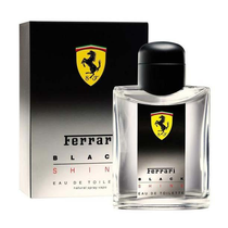 Perfume Ferrari Black Shine Eau de Toilette Masculino 125ML foto 2