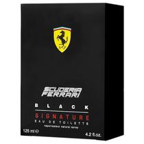 Perfume Ferrari Black Signature Eau de Toilette Masculino 125ML foto 1