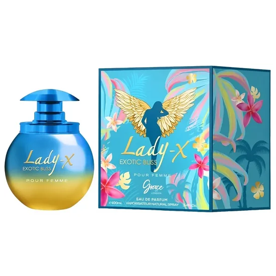 Perfume Grace Of London Lady-X Exotic Bliss Eau de Parfum Feminino 100ML
