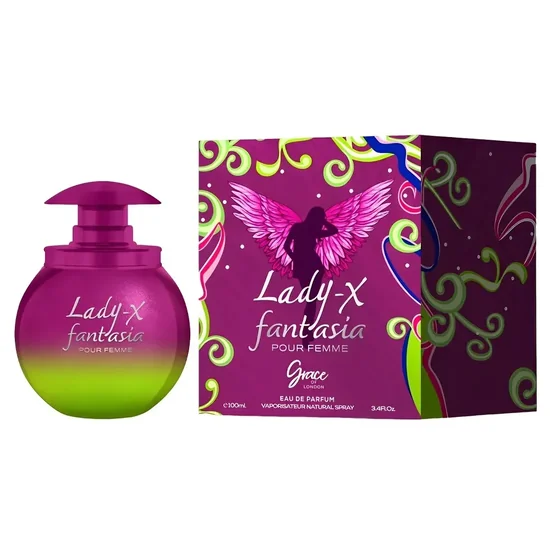 Perfume Grace Of London Lady-X Fantasia Eau de Parfum Feminino 100ML