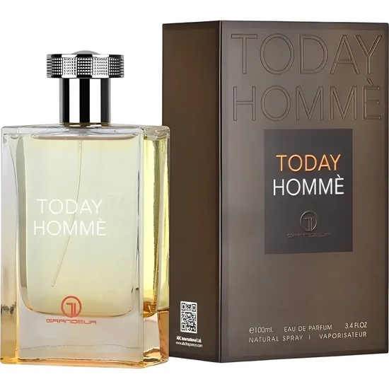 Perfume Grandeur Today Homme Eau de Parfum Masculino 100ML