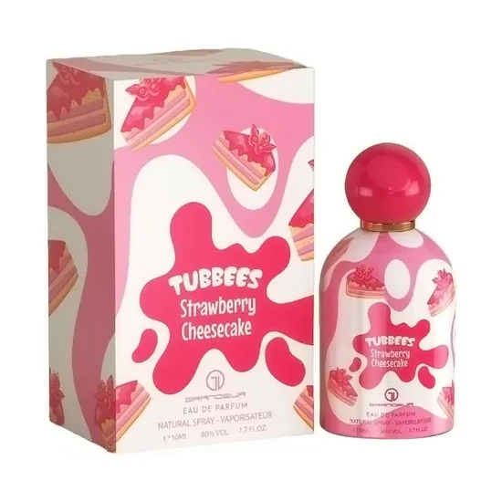 Perfume Grandeur Tubbees Strawberry Cheesecake Eau de Parfum Femenino 50ML