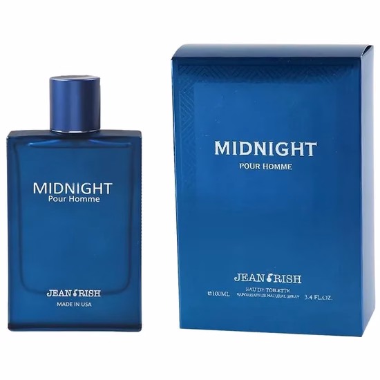 Perfume Jean Rish Midnight Pour Homme Eau de Toilette Masculino 100ML
