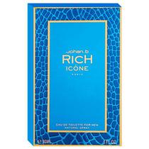 Perfume Johan.b Rich Icone Eau de Toilette Masculino 90ML foto 1