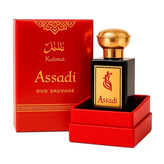 Perfume Kalimat Assadi Oud Sauvage Eau de Parfum Unissex 100ML