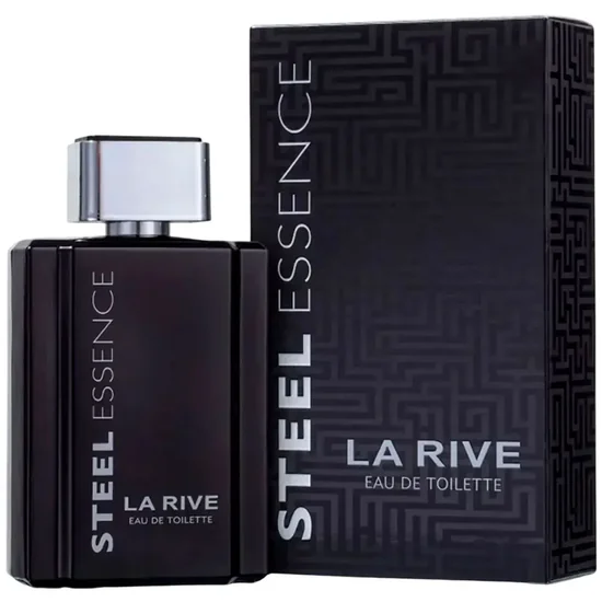 Perfume La Rive Steel Essence Eau de Toilette Masculino 100ML