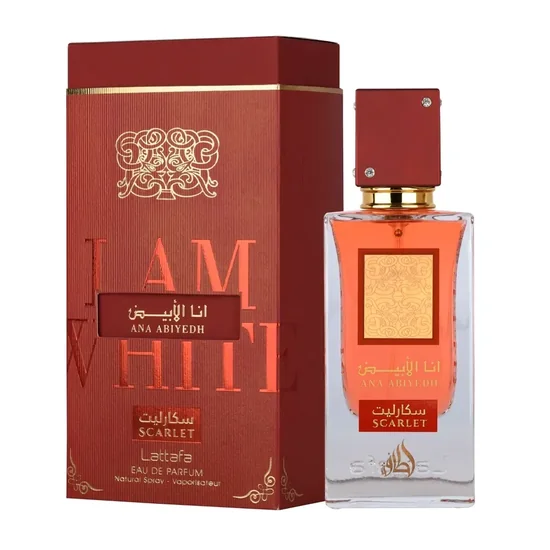 Perfume Lattafa Ana Abiyedh Scarlet Eau de Parfum Feminino 60ML