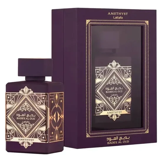 Perfume Lattafa Bade'e Al Oud Amethyst Eau de Parfum Unissex 100ML Atacado