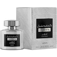 Perfume Lattafa Confidential Platinum Eau de Parfum Masculino 100ML