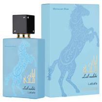 Perfume Lattafa Lail Maleki Moroccan Blue Eau de Parfum Masculino 100ML