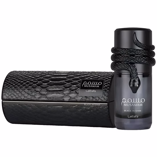 Perfume Lattafa Musamam Black Intense Eau de Parfum Unissex 100ML