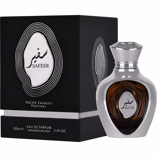 Perfume Lattafa Niche Emarati Safeer Eau de Parfum Unissex 100ML