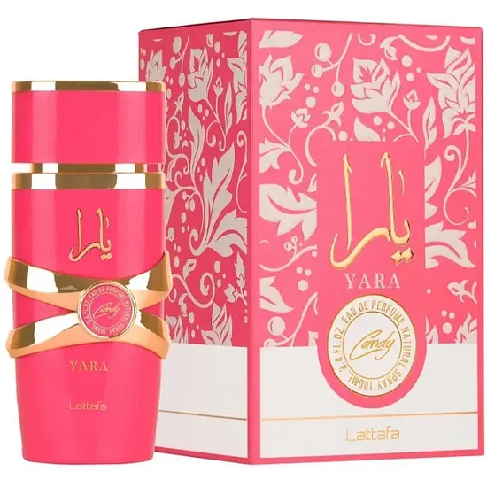 Perfume Lattafa Yara Candy Eau de Parfum Feminino 100ML Atacado