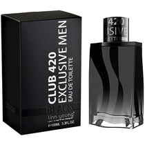 Perfume Linn Young Club 420 Black Eau de Toilette Masculino 100ML