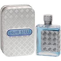 Perfume Linn Young Liquid Steel Eau de Toilette Masculino 100ML foto 1