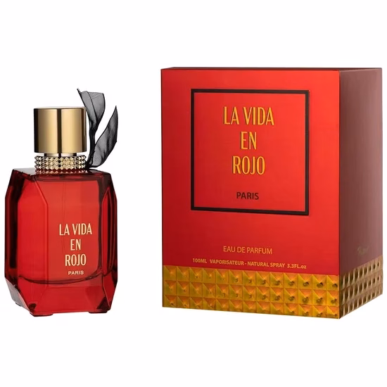 Perfume Lomani La Vida En Rojo Eau de Parfum Feminino 100ML