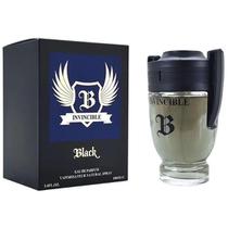 Perfume Lovali Invincible Black Eau de Parfum Masculino 100ML
