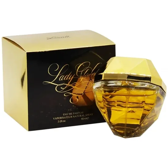 Perfume Lovali Lady Gold Eau de Parfum Feminino 90ML