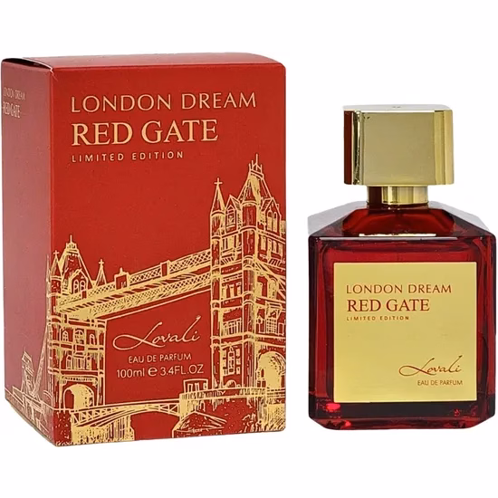 Perfume Lovali London Dream Red Gate Eau de Parfum Feminino 100ML