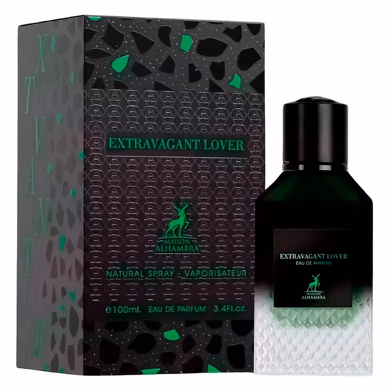 Perfume Maison Alhambra Extravagant Lover Eau de Parfum Masculino 100ML