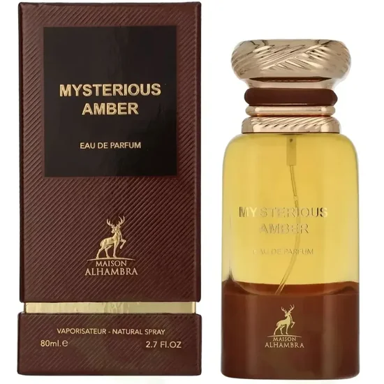 Perfume Maison Alhambra Mysterious Amber Eau de Parfum Unissex 80ML