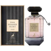 Perfume Maison Alhambra Pink Shimmer Secret Oud Eau de Parfum Feminino 100ML