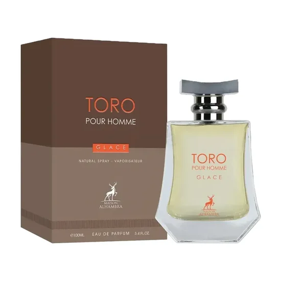 Perfume Maison Alhambra Toro Pour Homme Glace Eau de Parfum Masculino 100ML