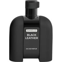 Perfume Mirada Shield Black Leather Eau de Parfum Masculino 100ML