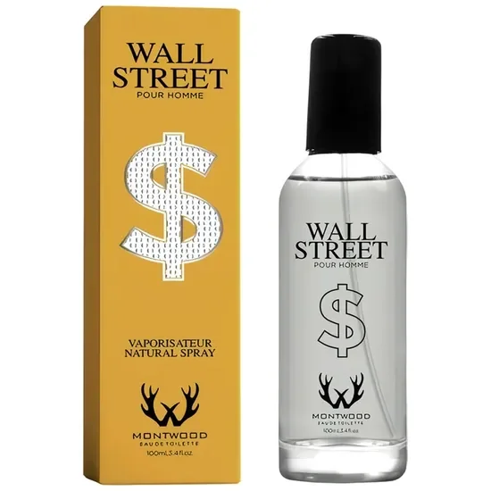 Perfume Montwood Wall Street Eau de Toilette Masculino 100ML foto principal