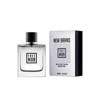 Perfume New Brand Free Man Eau de Toilette Masculino 100ML foto 2