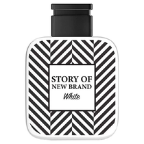 Perfume New Brand Story Of White Eau de Toilette Masculino 100ML