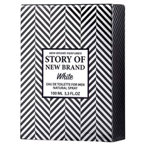 Perfume New Brand Story Of White Eau de Toilette Masculino 100ML foto 1