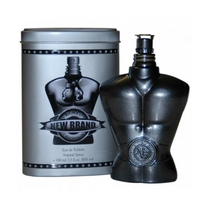 Perfume New Brand World Champion Cinza Eau de Toilette Masculino 100ML foto principal