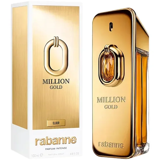 Perfume Paco Rabanne Million Gold Elixir Parfum Intense Masculino 100ML