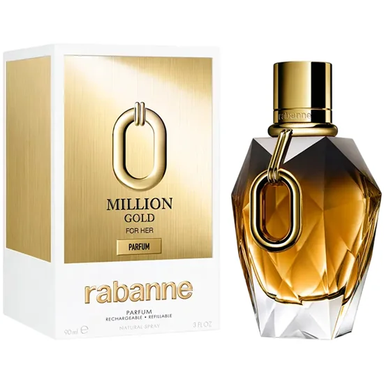 Perfume Paco Rabanne Million Gold For Her Parfum Feminino 90ML