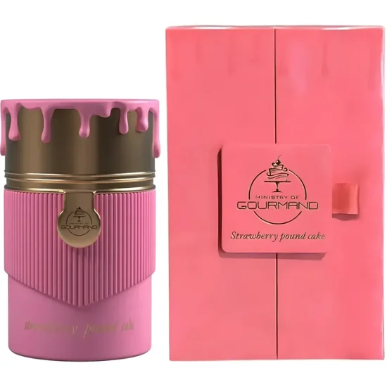 Perfume Paris Corner Ministry Of Gourmand Strawberry Pound Cake Eau de Parfum Feminino 100ML