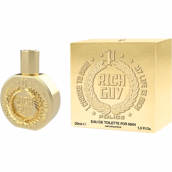 Perfume Police Rich Guy Eau de Toilette Masculino 30ML