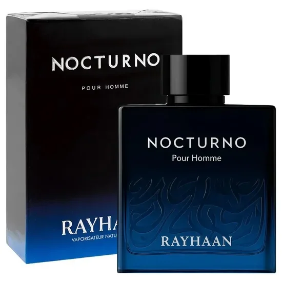 Perfume Rayhaan Nocturno Pour Homme Eau de Parfum Masculino 100ML