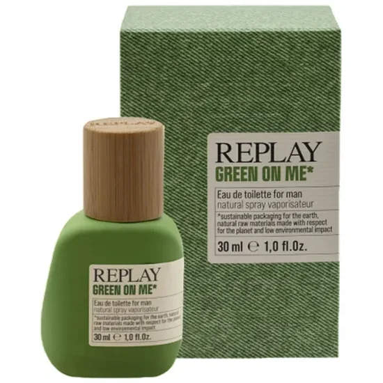 Perfume Replay Green On Me Eau de Toilette Masculino 30ML