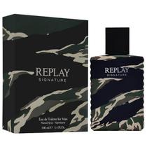 Perfume Replay Signature For Man Eau de Toilette Masculino 100ML foto 2