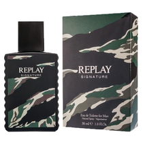 Perfume Replay Signature For Man Eau de Toilette Masculino 30ML foto 1
