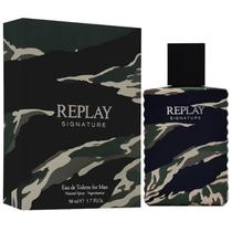 Perfume Replay Signature For Man Eau de Toilette Masculino 50ML foto 1