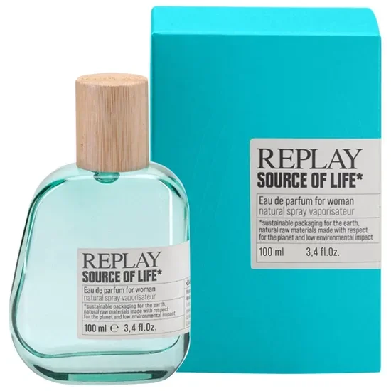 Perfume Replay Source of Life Eau de Parfum Feminino 100ML