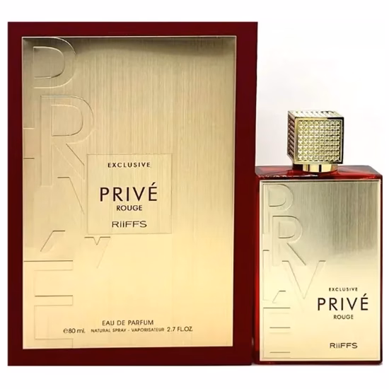 Perfume Riiffs Exclusive Privé Rouge Eau de Parfum Unissex 80ML
