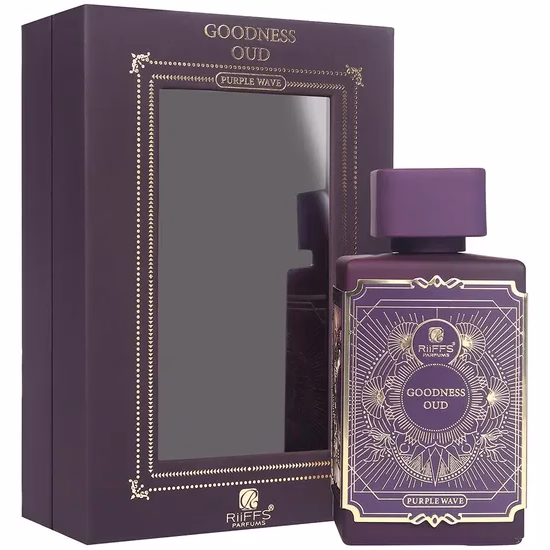 Perfume Riiffs Goodness Oud Purple Wave Eau de Parfum Unissex 100ML