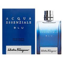 Perfume Salvatore Ferragamo Acqua Essenziale Blu Eau de Toilette Masculino 100ML