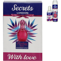 Perfume Secrets London Fantasy Style Eau de Parfum Feminino 100ML + Desodorante 150ML