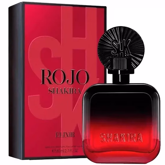 Perfume Shakira Rojo Elixir Eau de Parfum Feminino 80ML