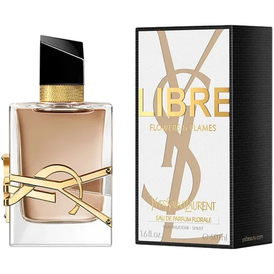 Perfume Yves Saint Laurent Libre Flowers & Flames Eau de Parfum Feminino 50ML