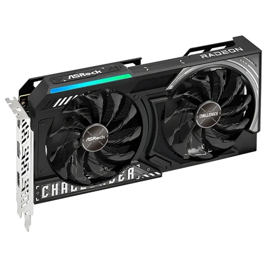 Placa de Video Asrock Radeon RX9060 XT Challenger OC 16GB GDDR6 PCI-Express foto 1